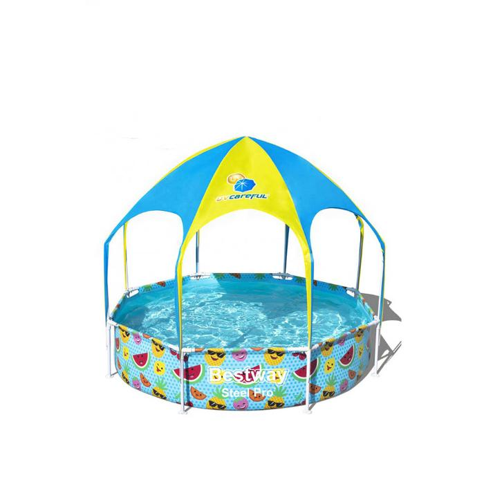 Каркасный бассейн Bestway 56432 BW, My First Pool 244х51см с навесом, 1688л